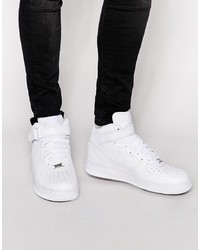 Sneakers alte in pelle bianche di Nike