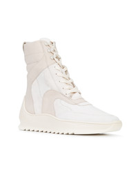 Sneakers alte in pelle bianche di Filling Pieces