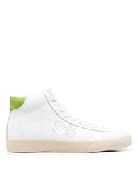 Sneakers alte in pelle bianche di PS Paul Smith