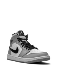 Sneakers alte in pelle grigie di Jordan