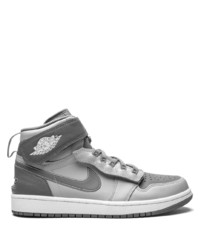 Sneakers alte in pelle grigie di Jordan