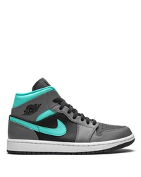 Sneakers alte in pelle grigio scuro di Jordan