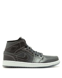 Sneakers alte in pelle grigio scuro di Jordan