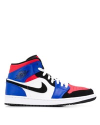 Sneakers alte in pelle multicolori di Jordan