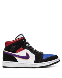 Sneakers alte in pelle multicolori di Jordan