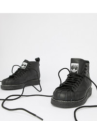 Sneakers alte in pelle nere di adidas Originals