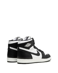 Sneakers alte in pelle nere di Jordan