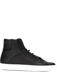 Sneakers alte in pelle nere di Givenchy