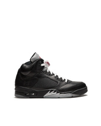 Sneakers alte in pelle nere di Jordan