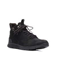 Sneakers alte in pelle nere di Timberland