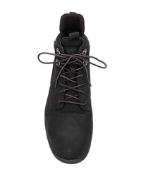 Sneakers alte in pelle nere di Timberland
