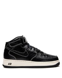 Sneakers alte in pelle nere di Nike