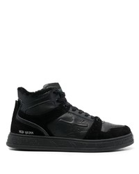 Sneakers alte in pelle nere di Premiata