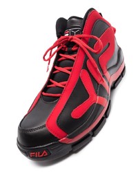 Sneakers alte in pelle rosse e nere di Y/Project