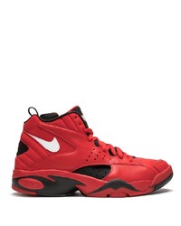 Sneakers alte in pelle rosse di Nike