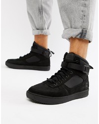 Sneakers alte in pelle scamosciata nere di Timberland, €154 | Asos |  Lookastic