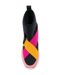 Sneakers alte multicolori di Emilio Pucci