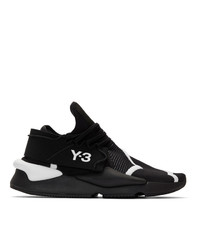 Sneakers alte nere e bianche di Y-3