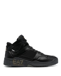 Sneakers alte nere di Ea7 Emporio Armani