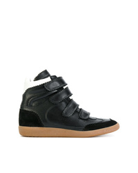 Sneakers alte nere di Isabel Marant