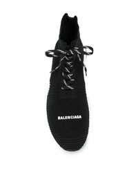 Sneakers alte nere di Balenciaga
