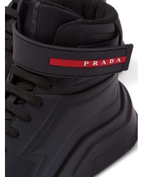 Sneakers alte nere di Prada