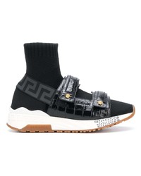 Sneakers alte nere di Versace