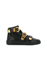 Sneakers alte nere di Versace