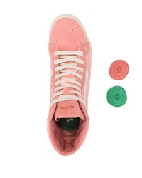 Sneakers alte rosa di Vans