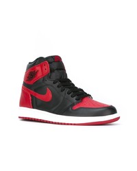 Sneakers alte rosse e nere di Nike, €2.173 | farfetch.com | Lookastic