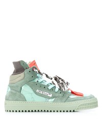 Sneakers alte verde menta di Off-White