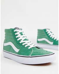 Sneakers alte verde menta di Vans