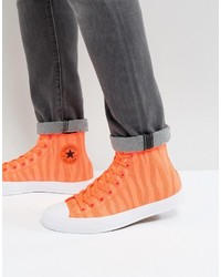 Sneakers arancioni di Converse