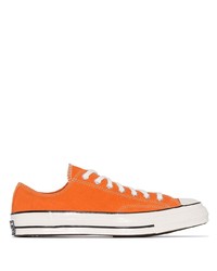 Sneakers basse arancioni di Converse