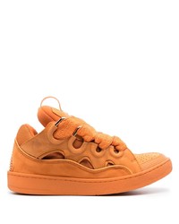 Sneakers basse arancioni di Lanvin