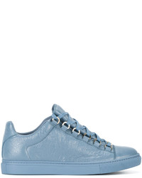 Sneakers basse azzurre di Balenciaga