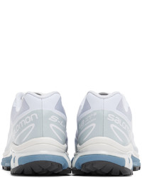 Sneakers basse bianche e blu di Salomon