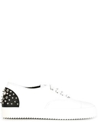 Sneakers basse bianche di Giuseppe Zanotti Design