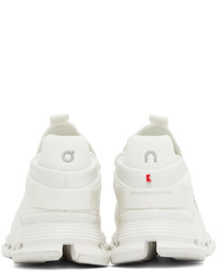Sneakers basse bianche di On