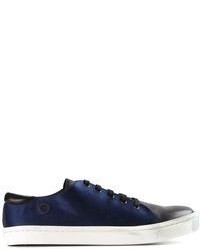 Sneakers basse blu scuro