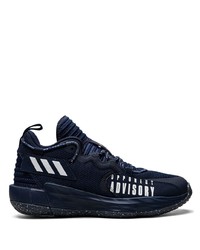Sneakers basse blu scuro di adidas