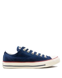 Sneakers basse blu scuro di Converse