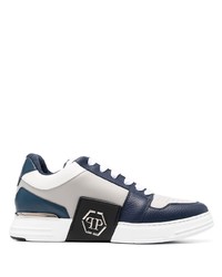 Sneakers basse blu scuro di Philipp Plein