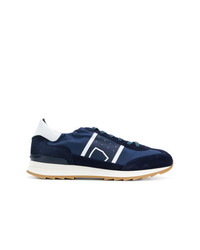 Sneakers basse blu scuro di Philippe Model