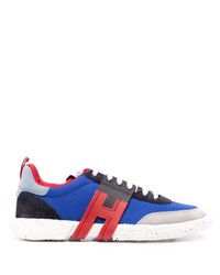 Sneakers basse blu di Hogan