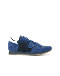 Sneakers basse blu di Philippe Model