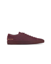 Sneakers basse bordeaux di Common Projects