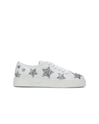 Sneakers basse con stelle bianche di Miu Miu
