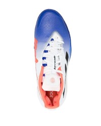 Sneakers basse decorate azzurre di adidas Tennis