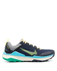 Sneakers basse decorate blu scuro di Nike